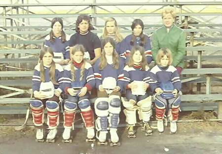 1972 Girls Roller Hockey