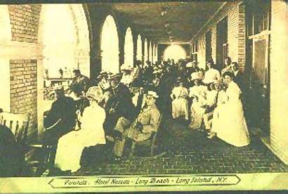 The Veranda, Hotel Nassau 1910